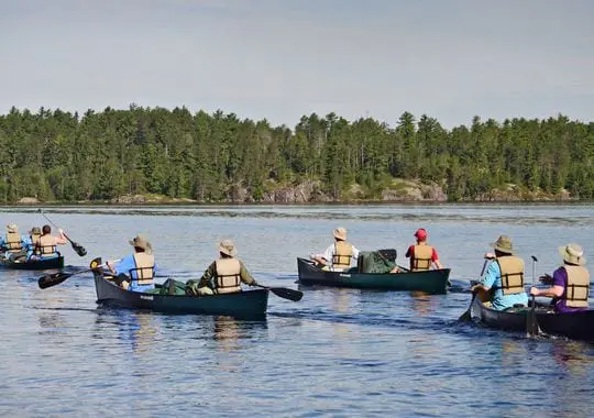 Boy Scouts going on BWCA canoe trip
