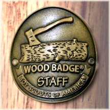 High Adventure staff wood badge